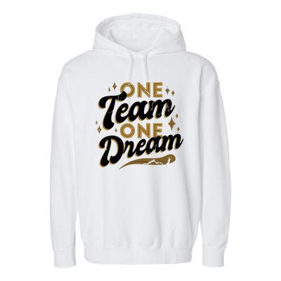 One Team One Dream Garment-Dyed Fleece Hoodie