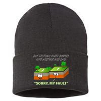 One Tectonic Plate Sorry My Fault Sustainable Knit Beanie