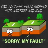 One Tectonic Plate Sorry My Fault Hat