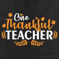 One Thankful Teacher 11oz C Handle Ceramic Mug