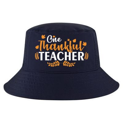 One Thankful Teacher Cool Comfort Performance Bucket Hat