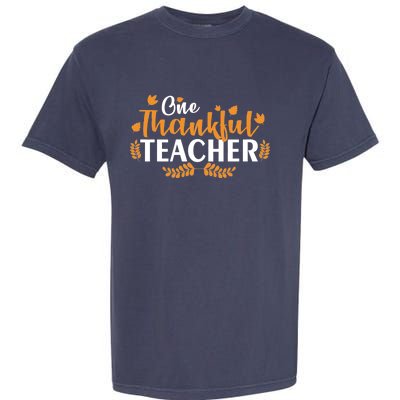 One Thankful Teacher Garment-Dyed Heavyweight T-Shirt