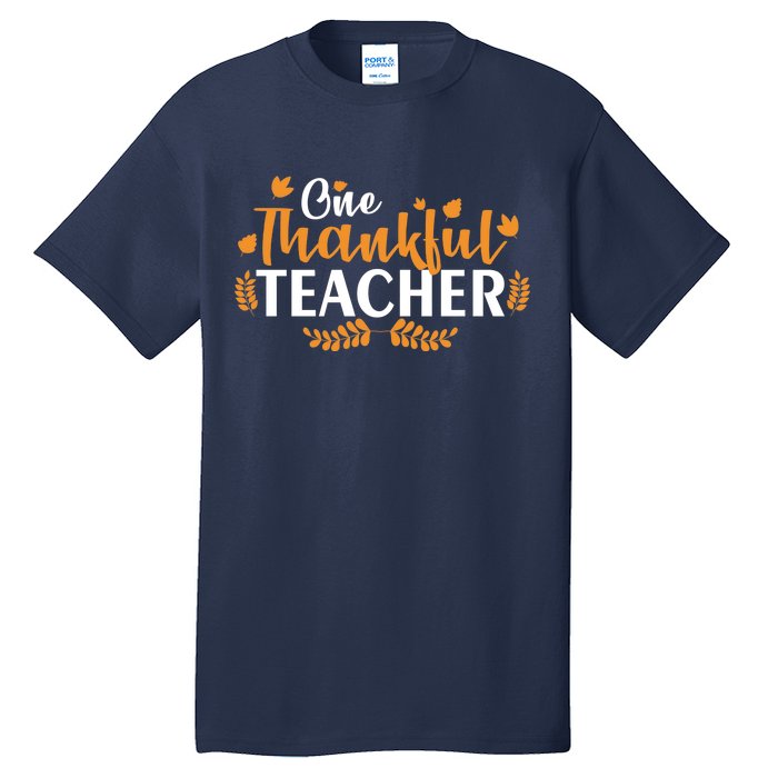 One Thankful Teacher Tall T-Shirt