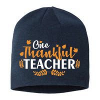 One Thankful Teacher Sustainable Beanie