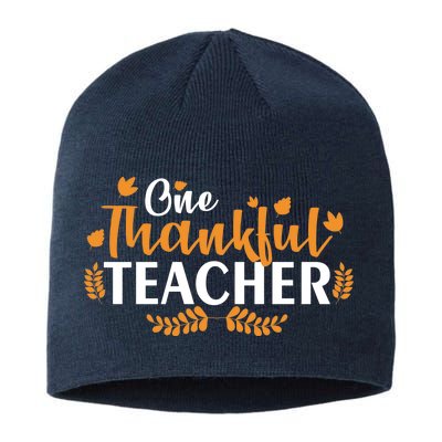 One Thankful Teacher Sustainable Beanie