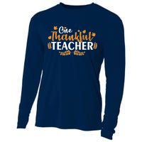 One Thankful Teacher Cooling Performance Long Sleeve Crew