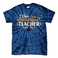 One Thankful Teacher Tie-Dye T-Shirt