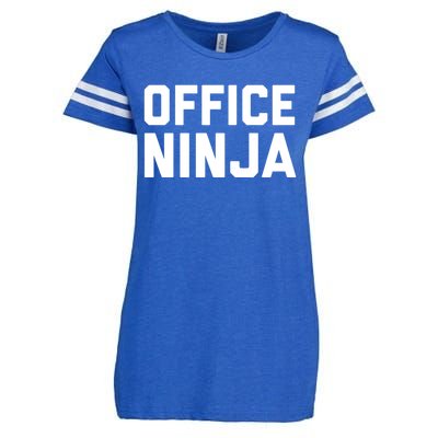 Office Ninja Funny Gift Funny Admin Professionals Day Cool Gift Enza Ladies Jersey Football T-Shirt