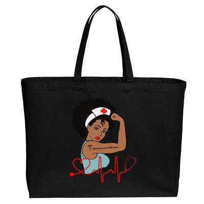 OR Nurse Funny Meaning Operating Room Nurses Women's Day Cotton Canvas Jumbo Tote