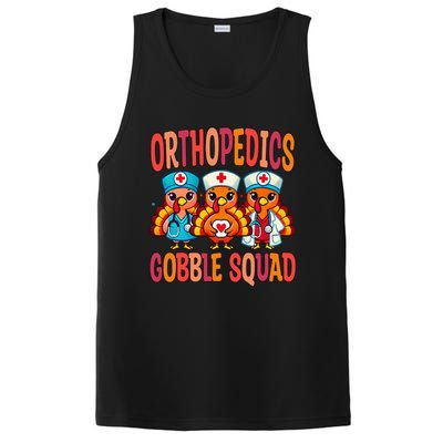 Orthopedics Nurse Gobble Squad Thanksgiving Surgeon Doctor PosiCharge Competitor Tank