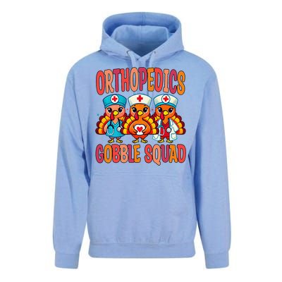 Orthopedics Nurse Gobble Squad Thanksgiving Surgeon Doctor Unisex Surf Hoodie