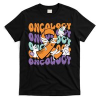 Oncology Nurse Ghost Halloween T-Shirt