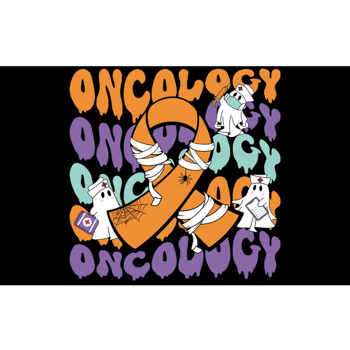 Oncology Nurse Ghost Halloween Bumper Sticker