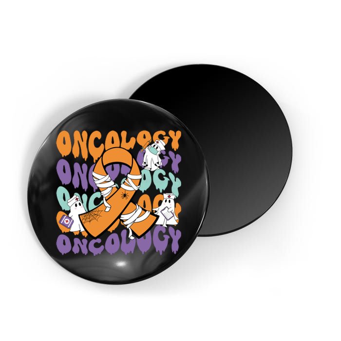 Oncology Nurse Ghost Halloween Magnet