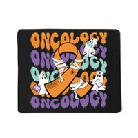 Oncology Nurse Ghost Halloween Mousepad