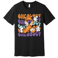 Oncology Nurse Ghost Halloween Premium T-Shirt