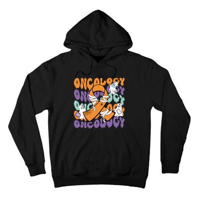 Oncology Nurse Ghost Halloween Tall Hoodie