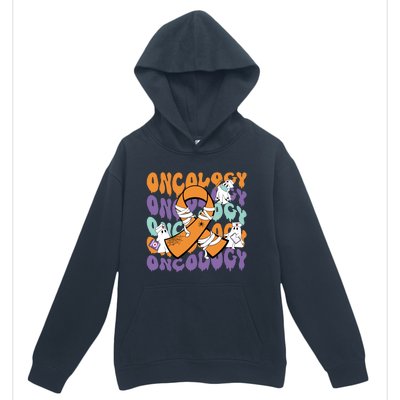 Oncology Nurse Ghost Halloween Urban Pullover Hoodie