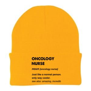 Oncology Nurse Gift Knit Cap Winter Beanie