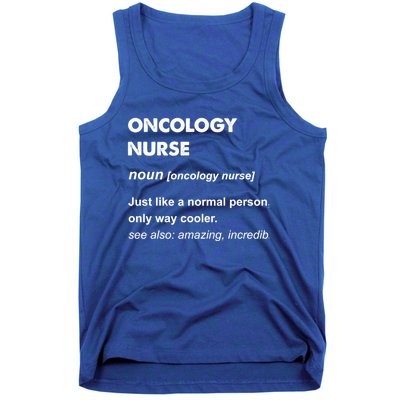 Oncology Nurse Gift Tank Top