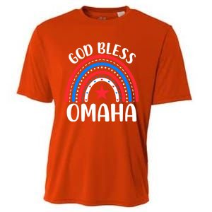 Omaha Nebraska Gift I Love Omaha Nebraska Usa Meaningful Gift Cooling Performance Crew T-Shirt