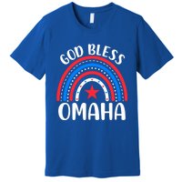 Omaha Nebraska Gift I Love Omaha Nebraska Usa Meaningful Gift Premium T-Shirt