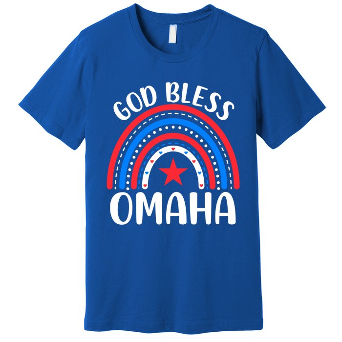 Omaha Nebraska Gift I Love Omaha Nebraska Usa Meaningful Gift Premium T-Shirt