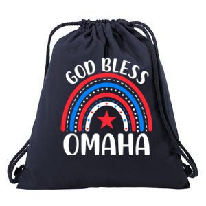 Omaha Nebraska Gift I Love Omaha Nebraska Usa Funny Gift Drawstring Bag