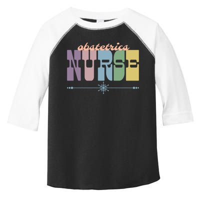 Obstetrics Nurse Gift Nursing Squad Appreciation Obgyn Great Gift Toddler Fine Jersey T-Shirt