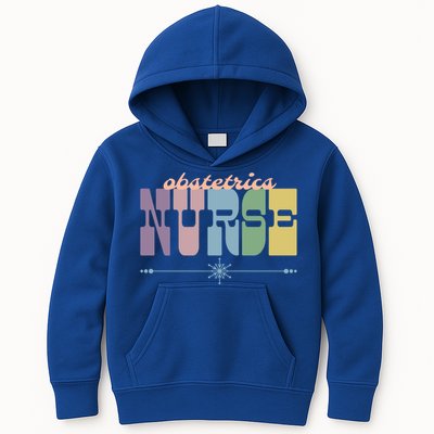 Obstetrics Nurse Gift Nursing Squad Appreciation Obgyn Great Gift Kids Hoodie