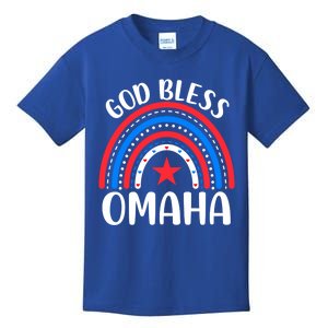 Omaha Nebraska Gift I Love Omaha Nebraska Usa Funny Gift Kids T-Shirt