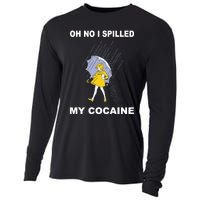 Oh No I Spilled My Cocaine Cooling Performance Long Sleeve Crew