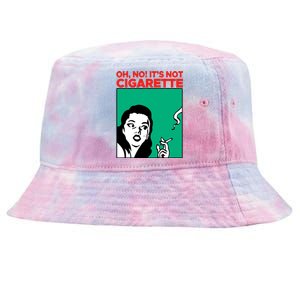 Oh No Its Not Cigarette Tie-Dyed Bucket Hat