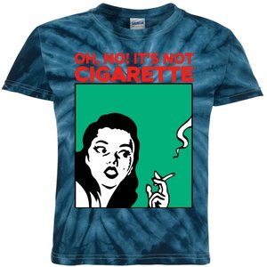 Oh No Its Not Cigarette Kids Tie-Dye T-Shirt