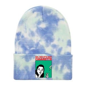 Oh No Its Not Cigarette Tie Dye 12in Knit Beanie