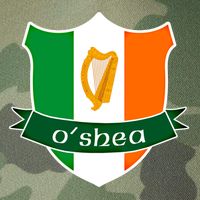 Oshea Name Irish Gift Irish Flag Harp Crest Legacy Tie Dye Trucker Hat