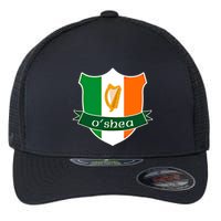 Oshea Name Irish Gift Irish Flag Harp Crest Flexfit Unipanel Trucker Cap