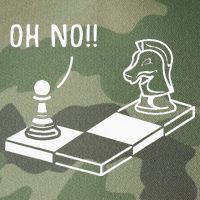 Oh No Knight To Pawn Funny Chess Player Gift Idea Board Game Legacy Tie Dye Trucker Hat