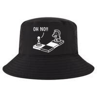 Oh No Knight To Pawn Funny Chess Player Gift Idea Board Game Cool Comfort Performance Bucket Hat