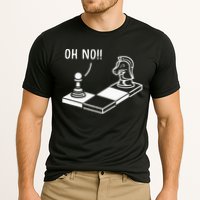 Oh No Knight To Pawn Funny Chess Player Gift Idea Board Game Performance Shirt