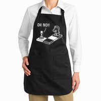 Oh No Knight To Pawn Funny Chess Player Gift Idea Board Game Apron