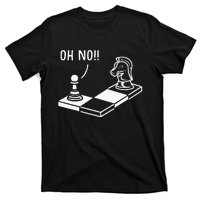 Oh No Knight To Pawn Funny Chess Player Gift Idea Board Game T-Shirt