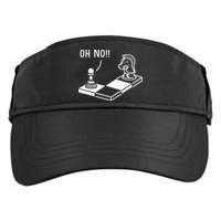 Oh No Knight To Pawn Funny Chess Player Gift Idea Board Game Adult Drive Performance Visor