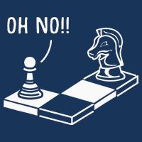 Oh No Knight To Pawn Funny Chess Player Gift Idea Board Game Infant Baby Jersey Bodysuit