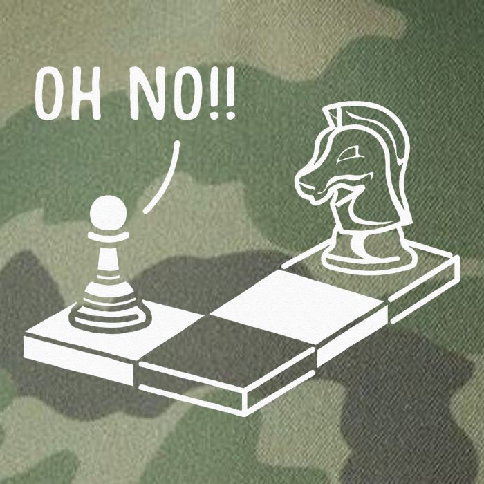 Oh No Knight To Pawn Funny Chess Player Gift Idea Board Game Legacy Tie Dye Trucker Hat