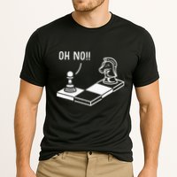 Oh No Knight To Pawn Funny Chess Player Gift Idea Board Game Performance Shirt