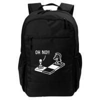 Oh No Knight To Pawn Funny Chess Player Gift Idea Board Game Backpack