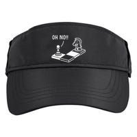 Oh No Knight To Pawn Funny Chess Player Gift Idea Board Game Adult Drive Performance Visor