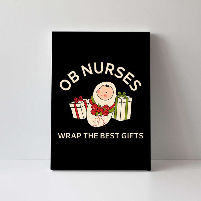 OB Nurse Labor and Delivery Nurse Thanksgiving Christmas Canvas