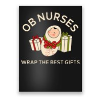 OB Nurse Labor and Delivery Nurse Thanksgiving Christmas Poster